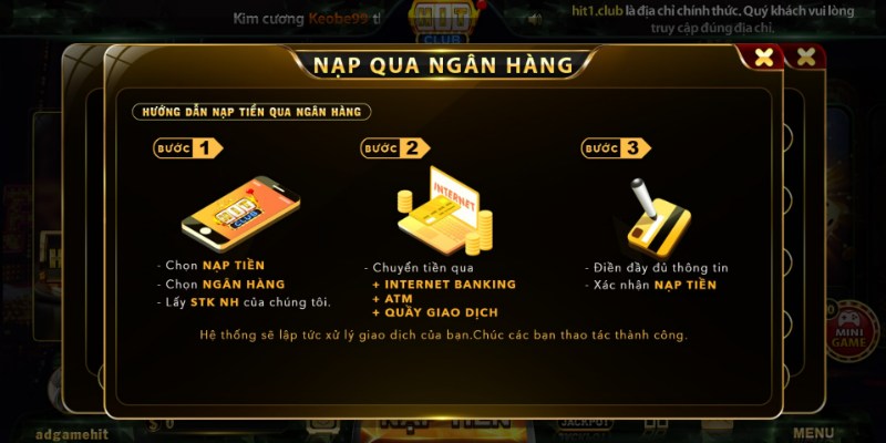 Nap tien Hit Club de tham gia nhieu tro choi hap dan