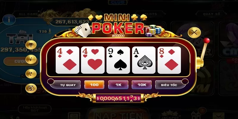 Đánh bài Poker kiếm tiền cực chất