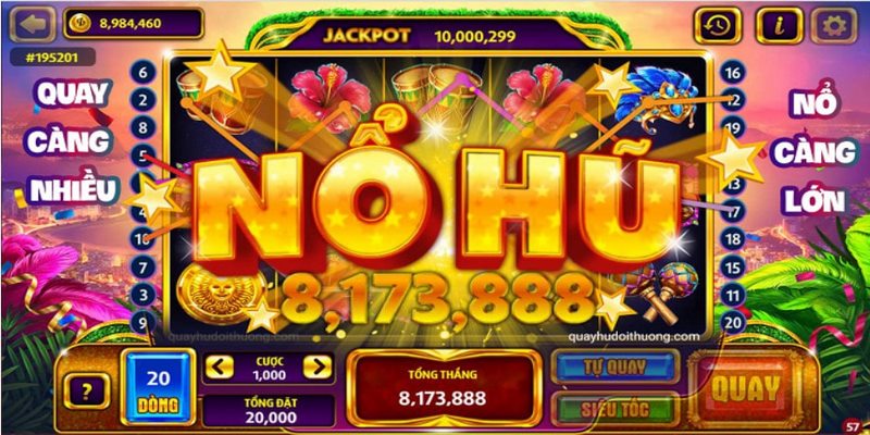 Cổng game nổ hũ giúp cược thủ có trải nghiệm phong phú