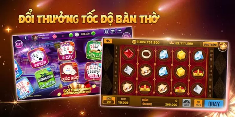 Đổi thưởng nhanh chóng thần tốc đến ngay Hit Club