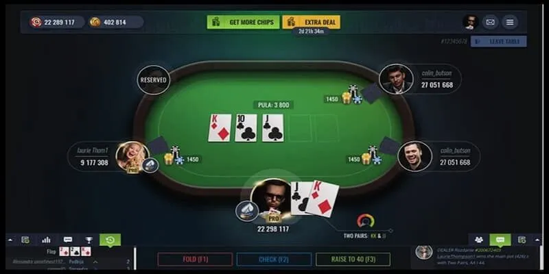 Sức mạnh của các tổ hợp trong Poker Hit Club