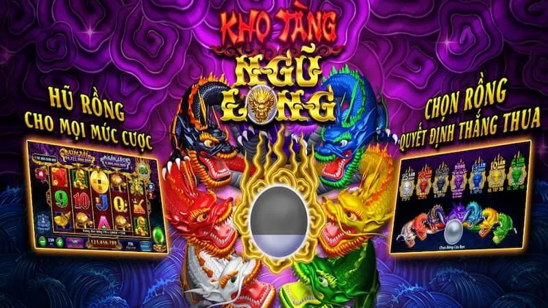 Đôi nét về slot game Kho Tàng Ngũ Long Hit Club 