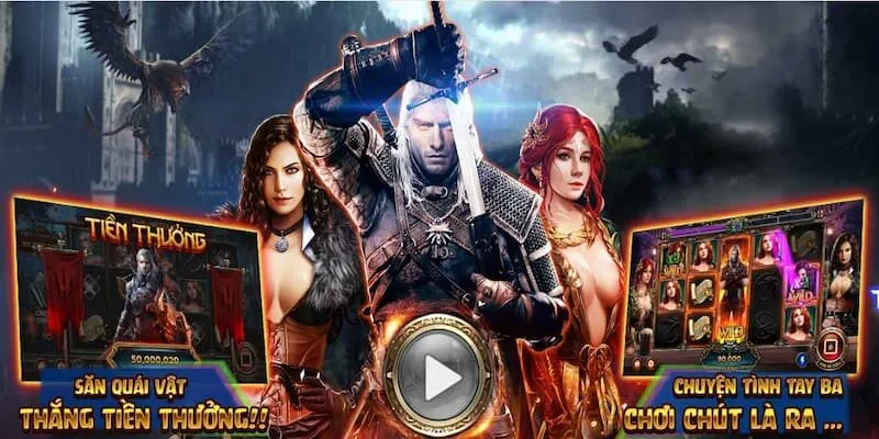 Giới thiệu về slot game The Witcher Hit Club